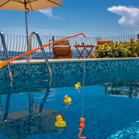 Mediterranes Mit Meerblick, Privatpool, Bbq, Garage, Waschmaschine * Crikvenica