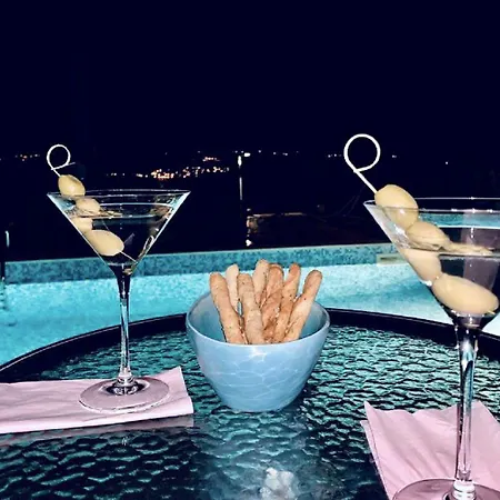 Mediterranes Mit Meerblick, Privatpool, Bbq, Garage, Waschmaschine