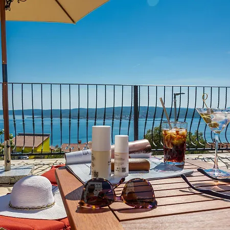 Mediterranes Mit Meerblick, Privatpool, Bbq, Garage, Waschmaschine * Crikvenica